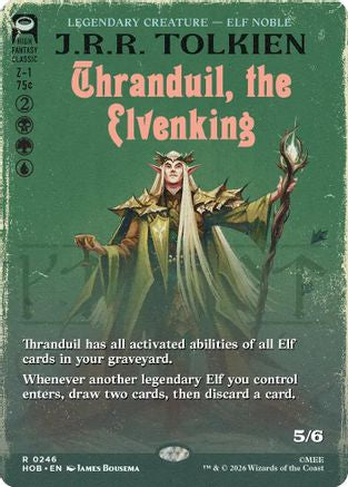 Thranduil, the Elvenking (Borderless)  [The Hobbit] Foil