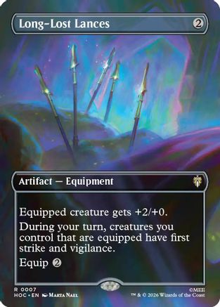 Long-Lost Lances (Borderless)  [The Hobbit: Eternal-Legal]