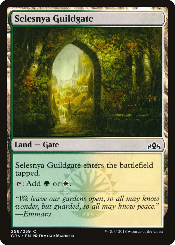 Selesnya Guildgate (256/259) [Guilds of Ravnica] Foil