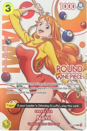 Nami (Round 1 Promo) (ST29-008) - [One Piece Promotion Cards] Foil