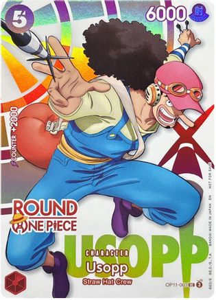 Usopp (Round 1 Promo) (OP11-003) - [One Piece Promotion Cards] Foil