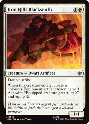 Iron Hills Blacksmith  [The Hobbit] Foil