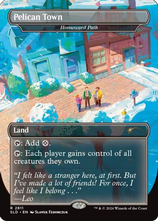 Pelican Town - Homeward Path  [Secret Lair Drop Series] Foil