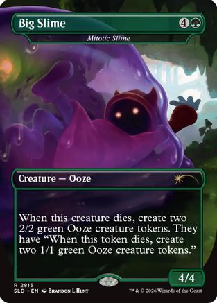 Big Slime - Mitotic Slime  [Secret Lair Drop Series] Foil