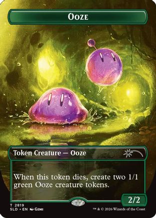 Ooze Token  [Secret Lair Drop Series] Foil