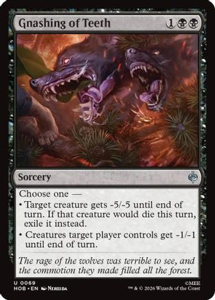 Gnashing of Teeth  [The Hobbit] Foil