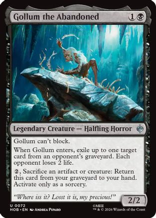 Gollum the Abandoned  [The Hobbit]