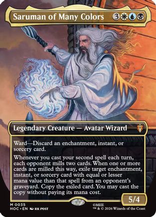 Saruman of Many Colors (Borderless)  [The Hobbit: Eternal-Legal]
