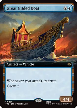 Great Gilded Boat (Extended Art)  [The Hobbit]