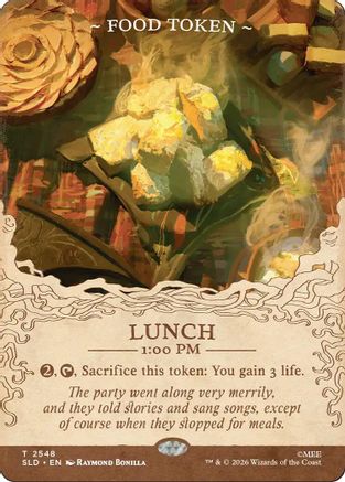 Food Token (2548)  [Secret Lair Drop Series]