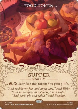 Food Token (2551)  [Secret Lair Drop Series] Foil