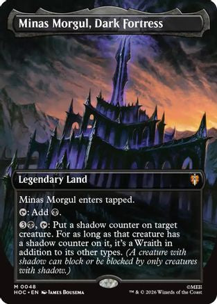 Minas Morgul, Dark Fortress (Borderless)  [The Hobbit: Eternal-Legal]