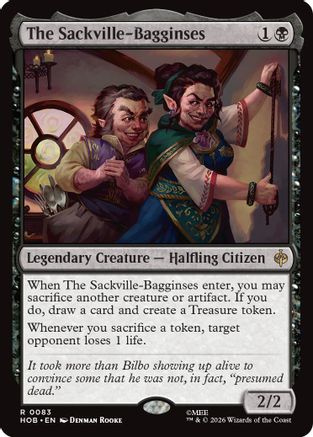 The Sackville-Bagginses  [The Hobbit] Foil