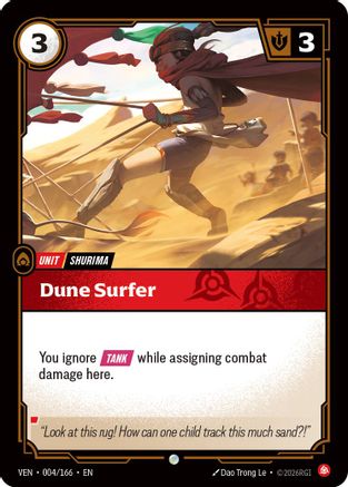 Dune Surfer (004/166) - Riftbound - [Vendetta] Foil
