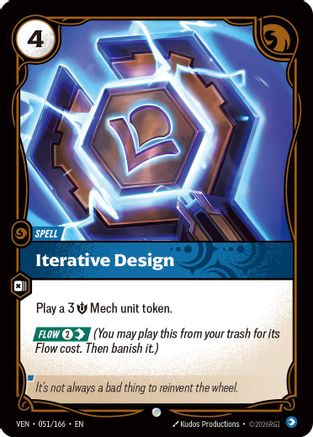 Iterative Design (051/166) - Riftbound - [Vendetta] Foil
