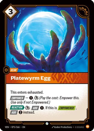 Platewyrm Egg (075/166) - Riftbound - [Vendetta]