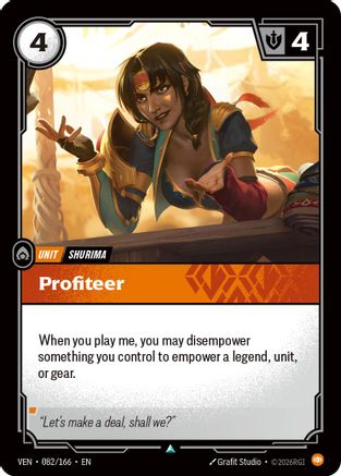 Profiteer (082/166) - Riftbound - [Vendetta]