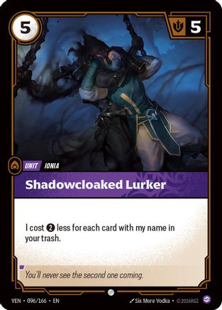 Shadowblade Lurker (096/166) - Riftbound - [Vendetta] Foil