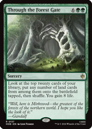 Through the Forest Gate  [The Hobbit] Foil