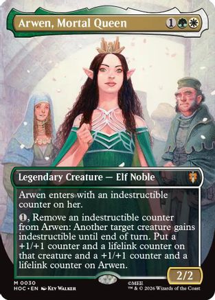 Arwen, Mortal Queen (Borderless)  [The Hobbit: Eternal-Legal]
