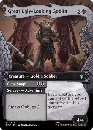 Great Ugly-Looking Goblin (Showcase)  [The Hobbit] Foil