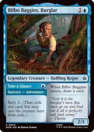 Bilbo Baggins, Burglar  [The Hobbit]