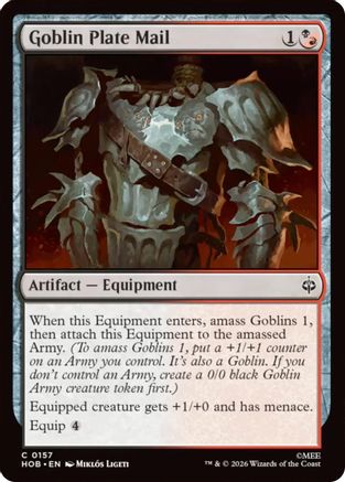 Goblin Plate Mail  [The Hobbit] Foil