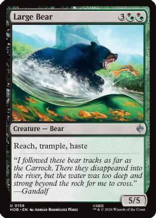 Large Bear  [The Hobbit]