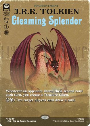 Gleaming Splendor (Borderless)  [The Hobbit] Foil