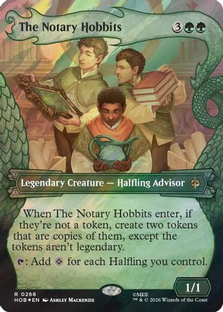 The Notary Hobbits (Showcase) (Surge Foil)  [The Hobbit] Foil