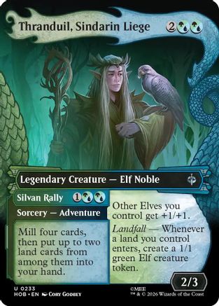 Thranduil, Sindarin Liege (Showcase)  [The Hobbit]