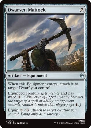 Dwarven Mattock  [The Hobbit] Foil