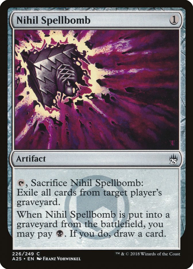 Nihil Spellbomb [Masters 25] Foil