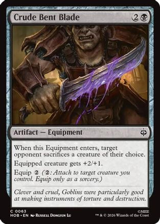 Crude Bent Blade  [The Hobbit] Foil