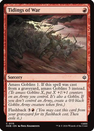Tidings of War  [The Hobbit] Foil