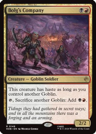 Bolg's Company  [The Hobbit]