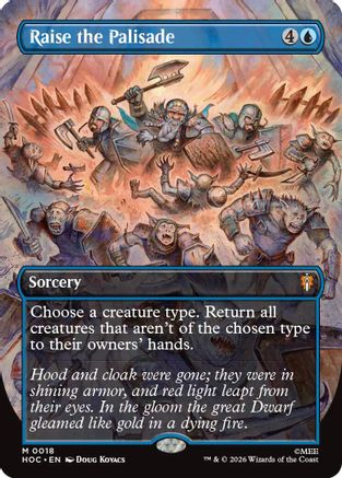 Raise the Palisade (Borderless)  [The Hobbit: Eternal-Legal]