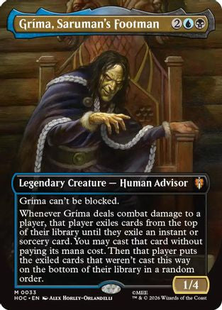 Grima, Saruman's Footman (Borderless)  [The Hobbit: Eternal-Legal]