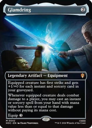 Glamdring (Borderless)  [The Hobbit: Eternal-Legal] Foil