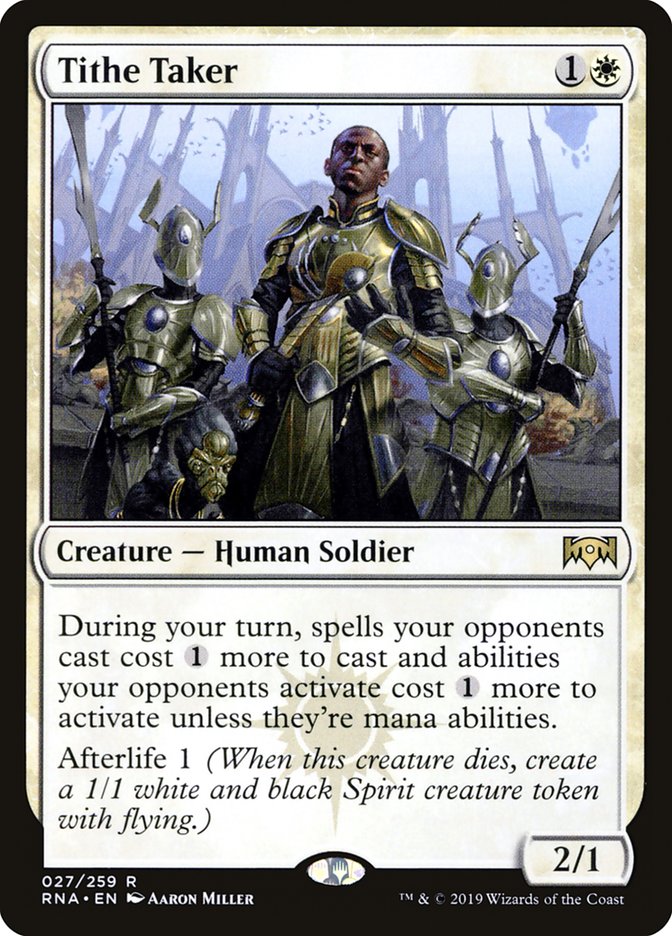 Tithe Taker [Ravnica Allegiance] Foil