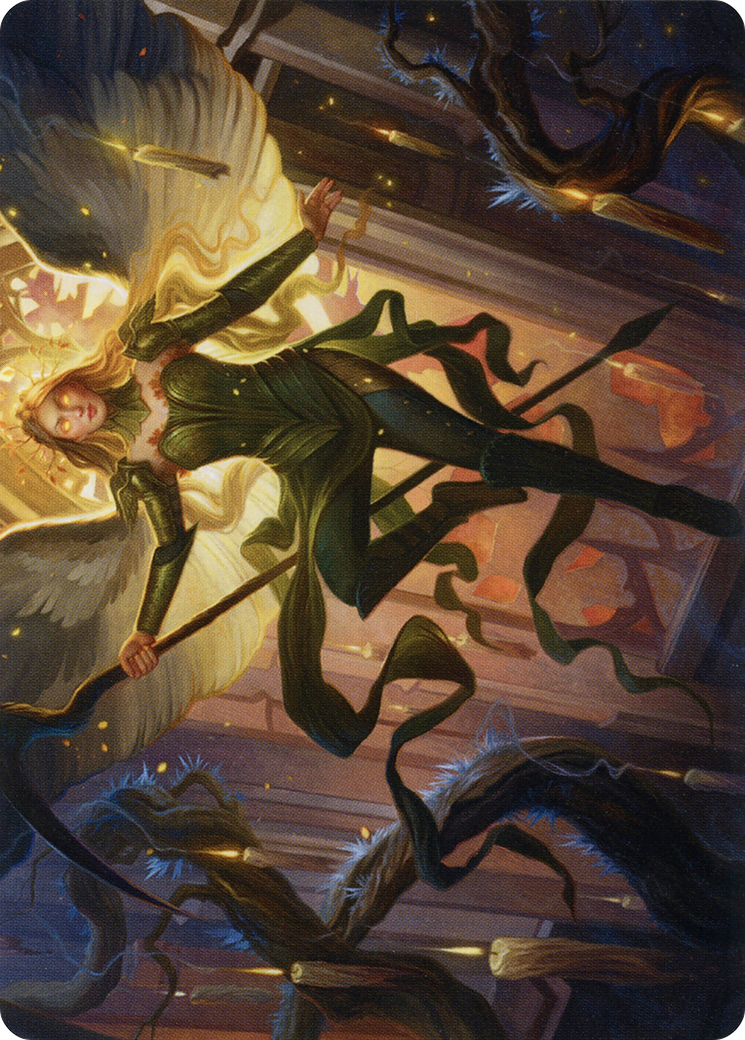 Sigarda, Champion of Light // Sigarda, Champion of Light  [Midnight Hunt Art Series] (Borderless) Foil