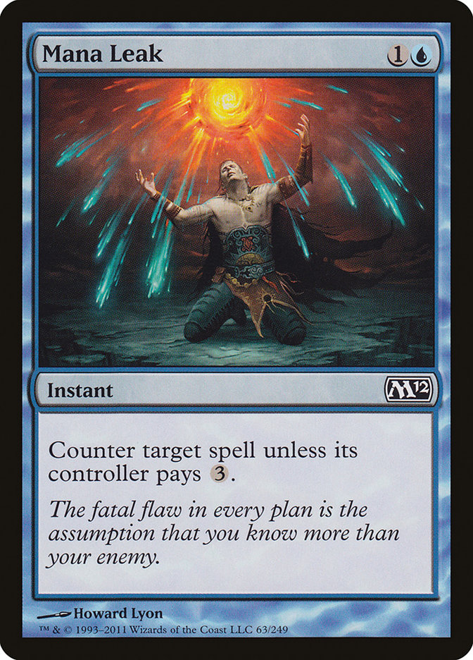Mana Leak [Magic 2012] Foil