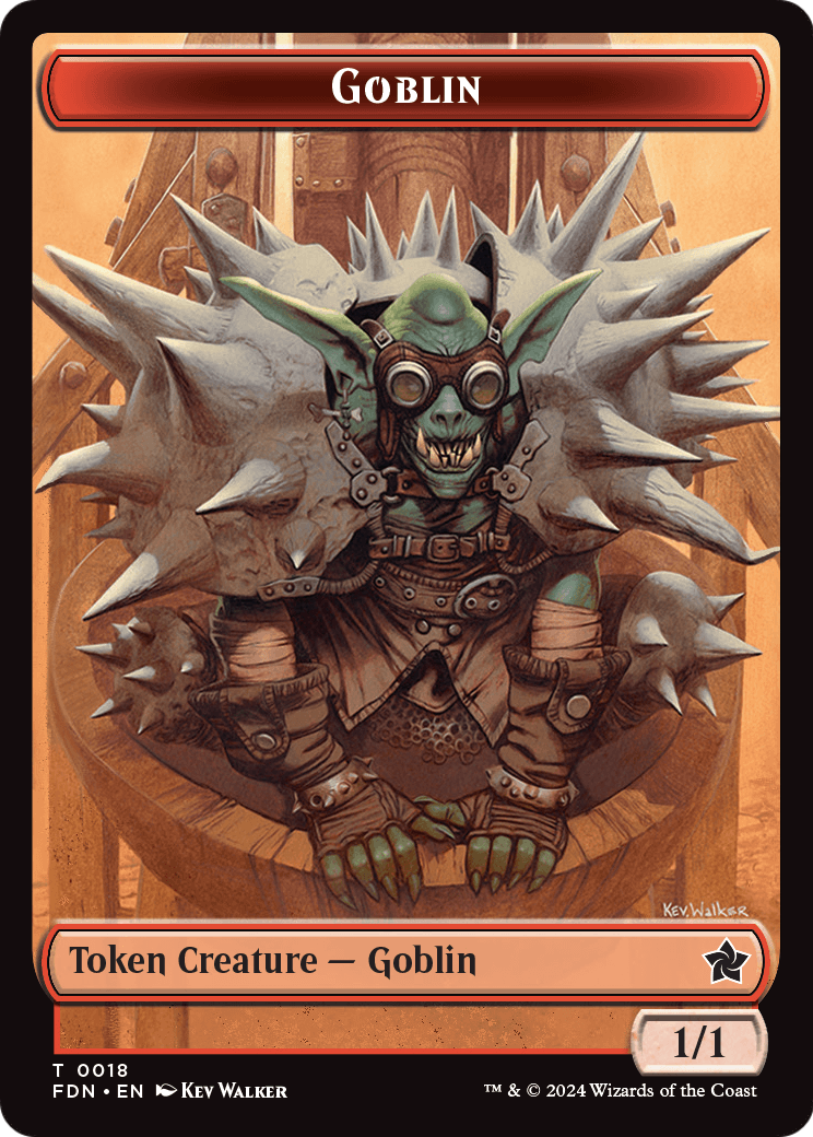 Goblin  [Foundations Tokens] Foil