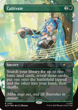 Cultivate (2437)  [Secret Lair Drop Series] Foil