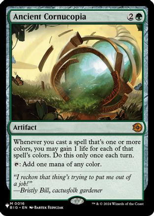 Ancient Cornucopia  [The List Reprints]