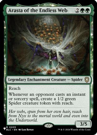 Arasta of the Endless Web  [The List Reprints]