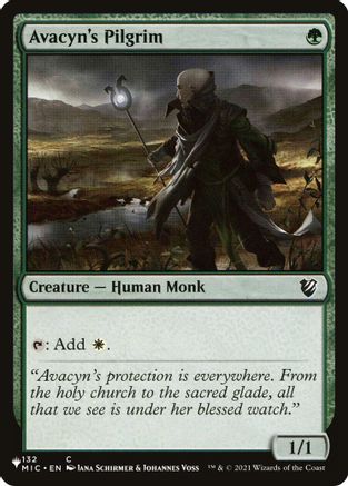 Avacyn's Pilgrim (MIC)  [The List Reprints]