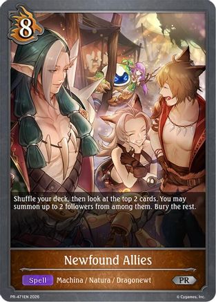 Newfound Allies