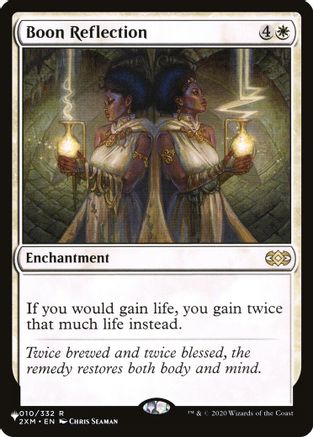 Boon Reflection  [The List Reprints]