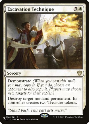 Excavation Technique  [The List Reprints]